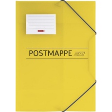 Bild Eckspanner Postmappe DIN A4 gelb