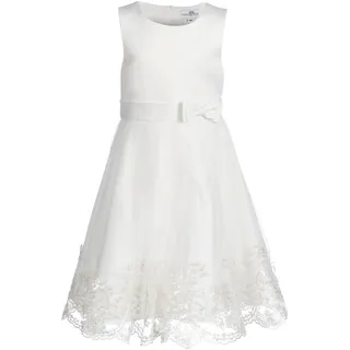 happy girls Taufkleid mit besticktem Tüll mit Pailletten, beige