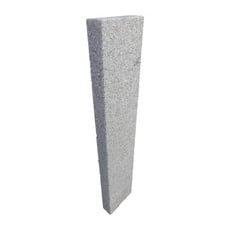 Granit Palisade Grau gesägt und geflammt mit Fase 10 x 25 x 50 cm