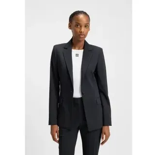 HUGO für Damen. 50516447 Jacke Atana navy (32), Lässig, Party, Synthetisch, Klassisch, Marine