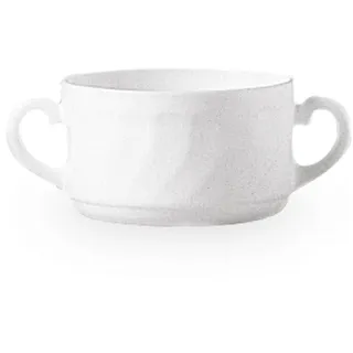 Arcoroc TRIANON haltbare opalweiße Bouillon 300ml, 6er-Set. - Hendi D6879 - Weiß