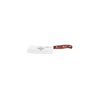 Giesser Yobocho Küchenmesser 16 cm rot/weiß Kullenschliff