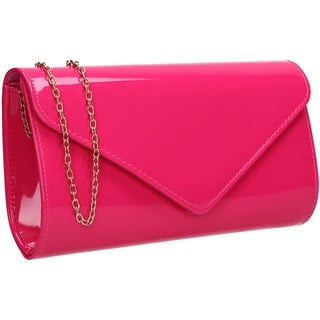 SwankySwans Damen Alisa Clutch-Tasche, Fuchsia pink