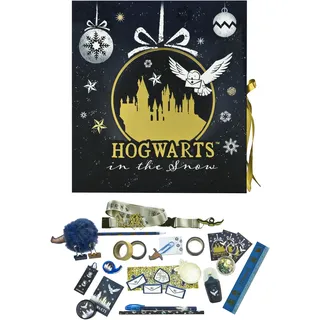 Undercover - Adventskalender Harry Potter - Faltbare Box mit Schleife - 24 kreative Überraschungen - Bastelmaterialien und Schreibwaren - Geschenkartikel