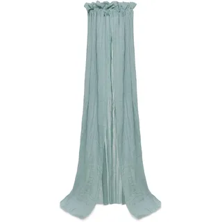 Jollein Betthimmel Vintage Sea Green - Höhe 155 cm - Oeko-TEX Zertifziert - Baldachin Kinderzimmer Babybett
