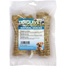 Arquivet Luftröhre für Hunde, 3 Stück, 100% natürliche Snacks für Hunde - Auszeichnungen, Belohnungen, Leckereien, Leckereien, Hundeleckereien - Hundefutter - Ergänzungsfutter
