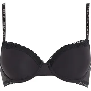 Tommy Hilfiger DEMI-BRA Demi-Plunge-BHs Damen, Schwarz Black, 75C