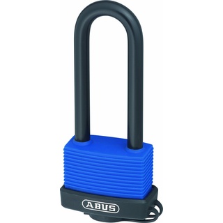 ABUS Aqua Safe 70IB/50HB80 gleichschließend und mit hohem Bügel - wetterfest - Edelstahlbügel für extra Korrosionsschutz - ABUS-Sicherheitslevel 6