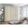 Drehtürenschrank Monaco 246,3 x 216 x 58 cm Beige/Braun