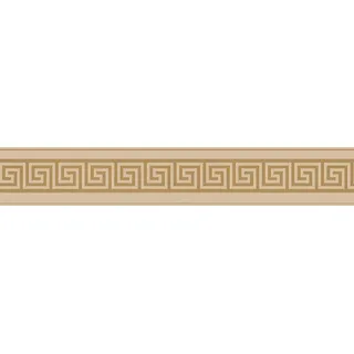 ascreation A.S. Création Moderne Bordüre Selbstklebend Beige Gold Mäander Metallic A.S. Création 383938 5,00 m x 0,10 m Made in Germany