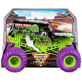 Monster Jam 6074256 - Monster Jam Die Cast Grave Digger schwarz/grün 1:24