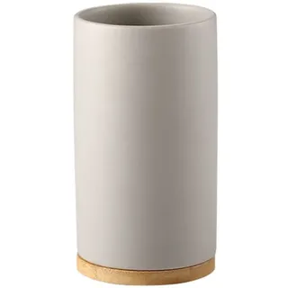 OnePine 400ml Zahnputzbecher Keramik, Badezimmer Zahnbürstenhalter für Zahnbürste und Zahnpasta