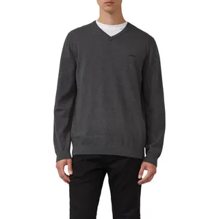 s.Oliver Strickpullover mit Logo-Stickerei