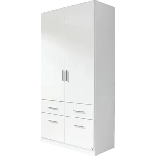 Rauch Drehtürenschrank Celle 91 x 197 x 54 cm Weiß