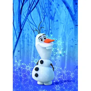 KOMAR Wandbild Frozen Olaf Crystal 50 x 70 cm