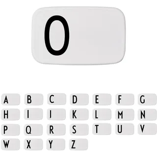 Design Letters Buchstaben Brotdose für Kinder, Erwachsene A-Z | Lunchbox BPA frei | Lunchbox Erwachsene | Personalisierte Geschenke | Ideal als Snackbox, Frühstücksbox, Brotbox Kinder, Brotdose Schule