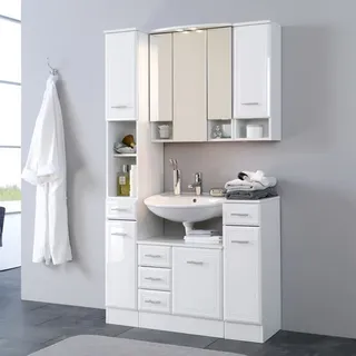 Held Neapel Unterschrank 25, Hochglanz-Weiß 502088 - Weiß