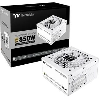 Thermaltake Toughpower GT 850W | ATX 3.1 | PCIe 5.1 | 80+ Gold | Modular | Snow