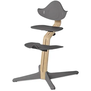 Stokke Hochstuhl , Grau, Eichefarben , Holz , Buche, Eiche , furniert , 59x83.5x52 cm , Fsc, Reach , Babymöbel & Kindermöbel, Babyzimmer, Hochstühle