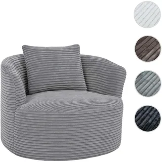 Sessel HWC-P18, Loungesessel Relaxsessel Polstersessel Cocktailsessel, Stoff/Textil Cord (370g/m2) ~
