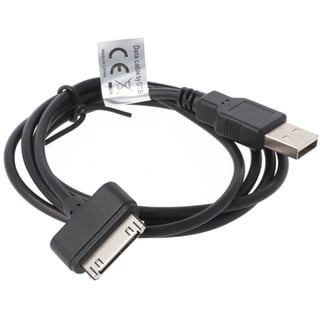 USB Datenkabel passend für Apple iPhone 3G, 3GS, 4, 4S, IPOD SCHWARZ