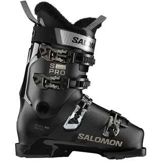 Salomon S/pro Delta 80 W Gw Damen-alpinskistiefel - Black / Black / Light Bronze Met - 25.0-25.5
