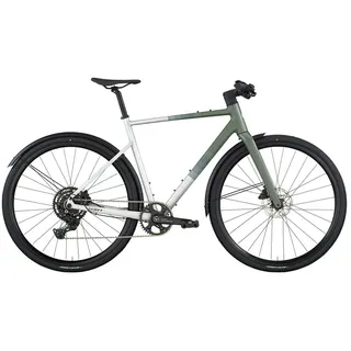 Scott Bikes Metrix 30 Eq 28 ́ ́ Cues Rd-u4000 9s 2026 Fahrrad - Alloy Silver / Wenge Green - XS