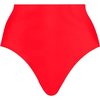 Puma Swim High-Waist Brief Bikinihose Damen 02 - red XS