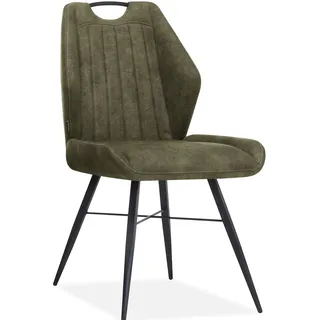 Maxfurn Torro Dining Stuhl Metall/luxor Stoff