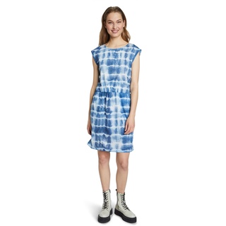 Cartoon Damen 1488/7354 Kleid, Blau, 36 EU