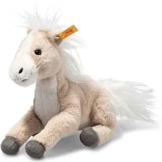 Steiff Soft Cuddly Friends Gola Floppy Horse 18 cm Beige/Weiß