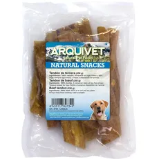 Arquivet, Rindersehne Hund Snack, Natürliche Snacks, Leckereien, Leckereien, Preise und Belohnungen, Beutel 250g