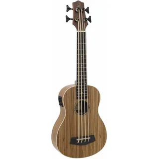 Dimavery UK-700 Bass-Ukulele. Zebra