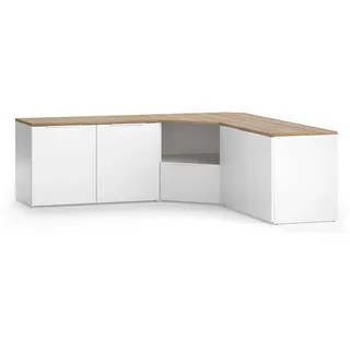 Vicco Wohnwand Wido Weiß 3 Teile, Model 58546 - Weiß