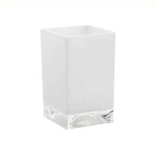 LAUFEN KARTELL Boxy Becher, B/T/H: 70/70/120mm, H3823300900001, Farbe: Weiß