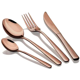 BerlingerHaus Besteckset 16-teilig Cutlery Sets Rosegold Metallic
