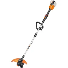 WORX WG184E.9 Akku Rasentrimmer Batteriebetrieben, 40V (2x20V), 33cm Schnittbreite - ohne Akku und Ladestation