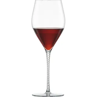 Zwiesel 2 Stück a 2 Stck. ROTWEIN SPIRIT 1 GRAFIT 121617 + Geschenk  handmade - Grau, Violett, Grün, Rosa