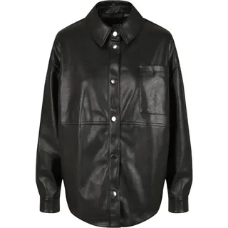 URBAN CLASSICS Hemd Schwarz S