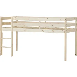 Hoppekids Hochbett ECO COMFORT 101 x 114 x 206 cm Kiefer massiv beige
