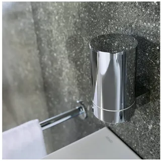 Keuco Plan Seifenspender, 280 ml, Metall verchromt, Made in Germany, nachfüllbar, inkl. Schrauben und Dübel, Lotionspender zum Bohren