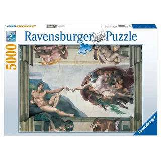Ravensburger Michelangelo Erschaffung des Adam, 5000 Teile