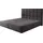 Boxspringgestell Dream-Fine 180x200 cm Mikrofaser Schwarz