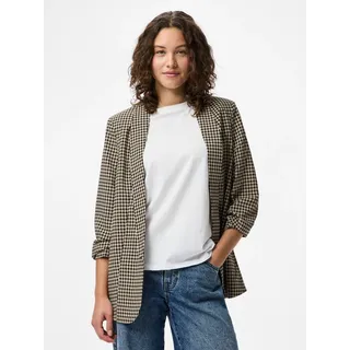 pieces Blusenblazer »PCBOSELLA 3/4 PRINTED BLAZER NOOS« mit 3/4 Ärmel, grün