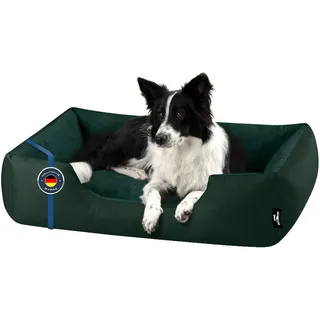 Hundebett Zara 100 x 85 cm grün