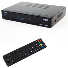 XORO HRS 9194 HDD - DVB-S2 Twin Receiver mit 2,5" Festplattenschacht & 2TB (2000 GB) Festplatte, PVR Ready, Timeshift, USB Mediaplayer, Astra 19,2 Senderliste