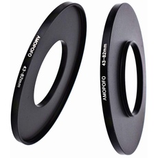 43 bis 82mm Metall Filter-Ring,43-82mm Step up Filteradapter Ring - von Kamera Objektiv mit 43mm Filtergewinde auf 82mm Filter-Ring