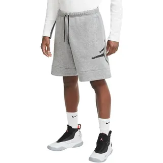 NIKE CK6707-091 M J Jumpman AIR FLC Short Shorts Herren Carbon Heather/Carbon Heather/(Black) Größe L