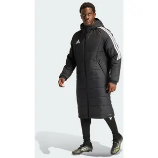 adidas Tiro 26 Long Mantel schwarz/weiß  XL