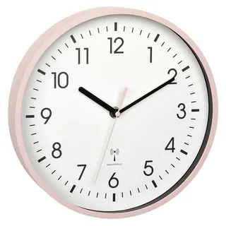 TFA Analoge Funk-Wanduhr 24,5 cm 60.3550.16 rosa